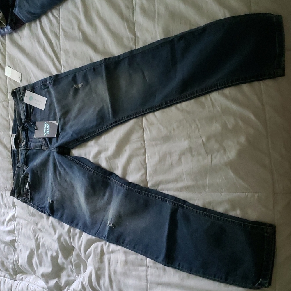 Studio blue, skinny jeans, size 27 , stitch fix exclusive, stretchy, NWT